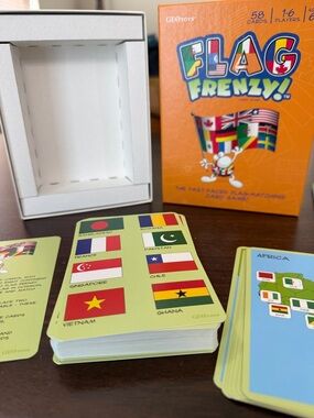 Flag Frenzy! Card Game Geotoys Kids World Flags Flash Cards
Educational